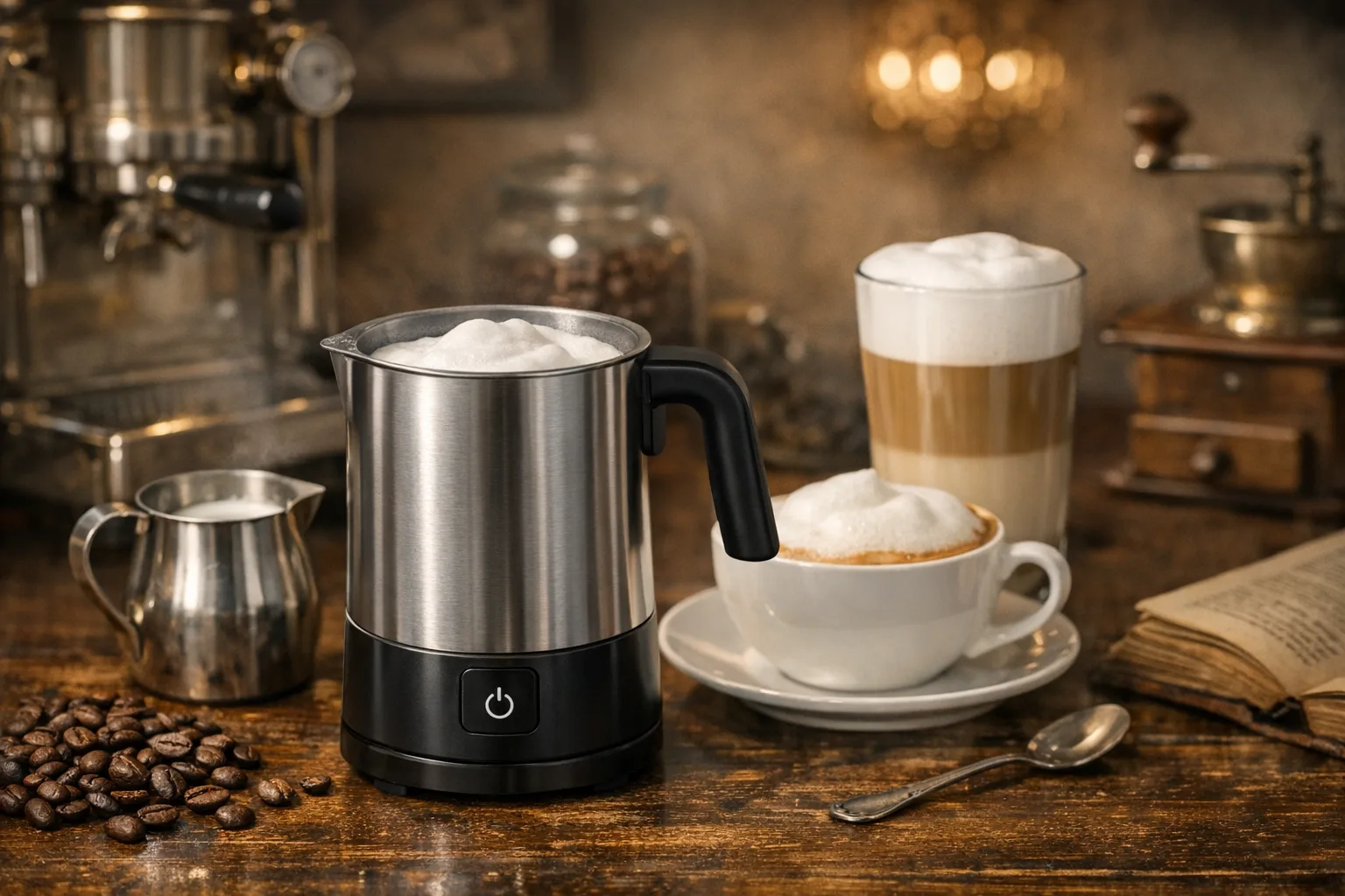 Die Kultur des Milchaufschaeumers: Wie Schaum die Kaffeehauskultur veraenderte