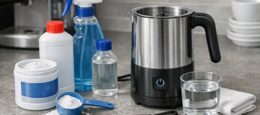 Geeignete Reinigungsmittel fuer deinen Milchaufschaeumer: Was verwenden?