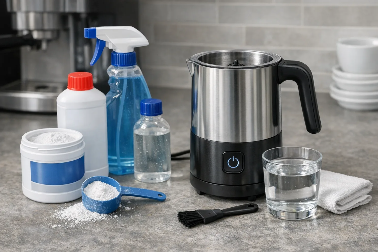 Geeignete Reinigungsmittel fuer deinen Milchaufschaeumer: Was verwenden?