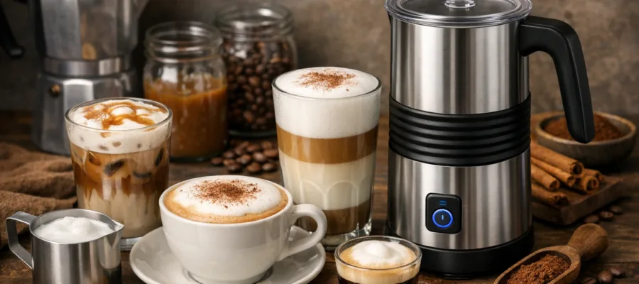 Milchaufschaeumer: Rezepte fuer Kaffee-Spezialitaeten