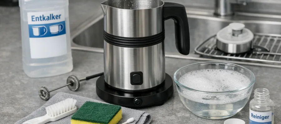 Milchaufschaeumer reinigen und pflegen: Optimale Pflege fuer lange Lebensdauer