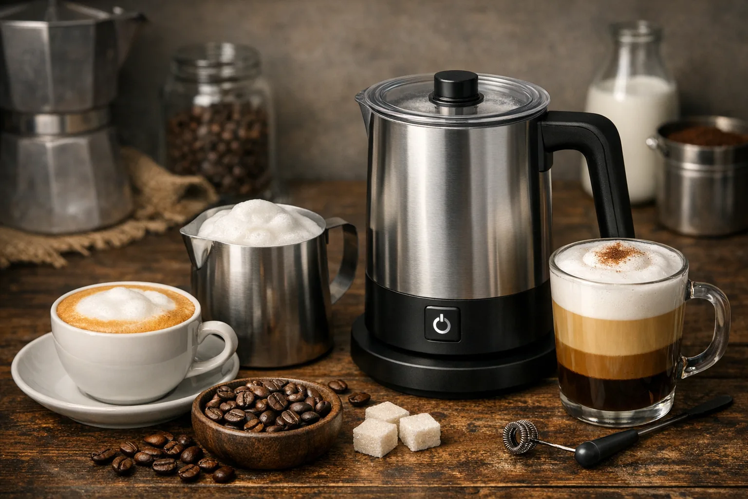 Wie der Milchaufschaeumer das Kaffeetrinken neu erfand