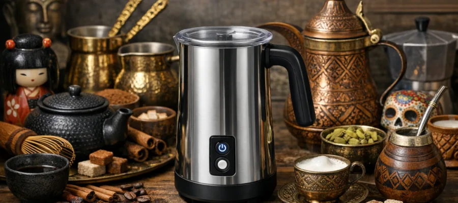 Milchaufschaeumer in Cafés weltweit: Kuriose Traditionen und Rituale