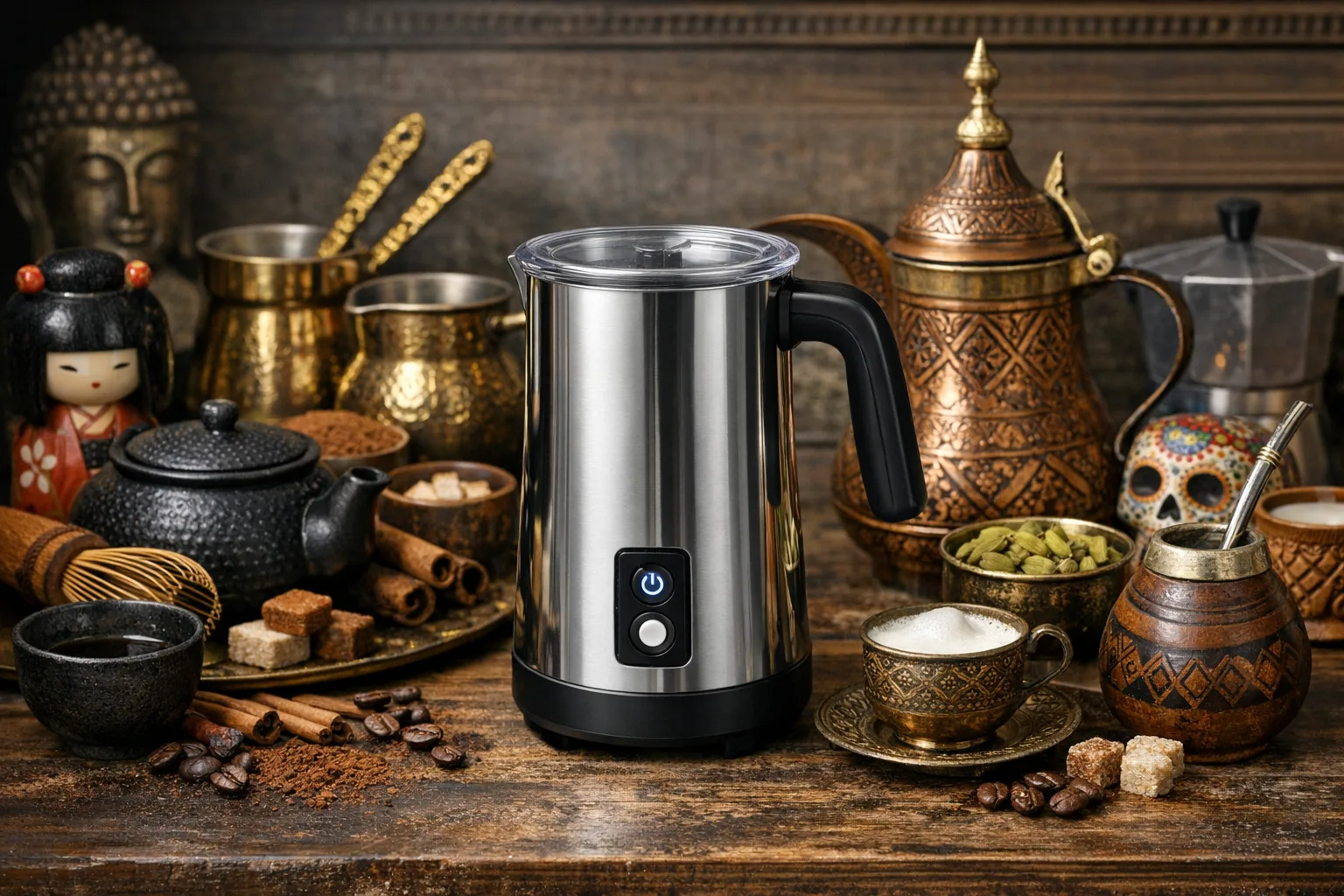 Milchaufschaeumer in Cafés weltweit: Kuriose Traditionen und Rituale