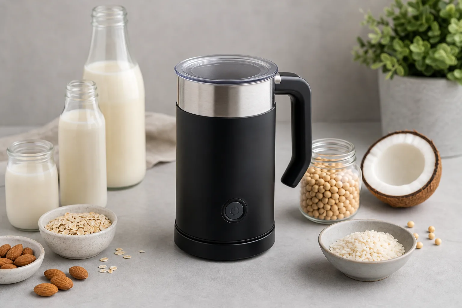 Milchaufschaeumer: Rezepte fuer vegane Milchalternativen
